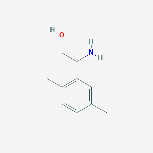 2-Amino-2-(2,5-dimethylphenyl)ethan-1-OL - 