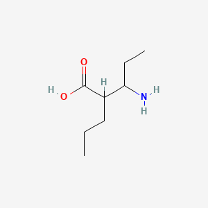 3-Amino-2-propylpentanoic acid - 