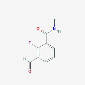 2-fluoro-3-formyl-N-methylbenzamide - 