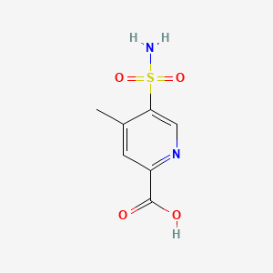 4-Methyl-5-sulfamoylpyridine-2-carboxylicacid - 