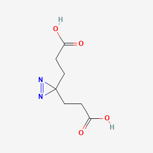 3H-Diazirine-3,3-dipropanoic acid - 16297-98-6