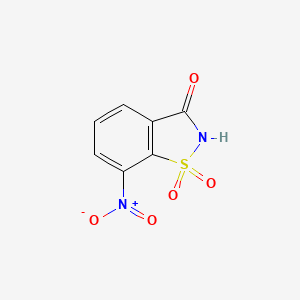 7-Nitro-2,3-dihydro-1lambda6,2-benzothiazole-1,1,3-trione - 
