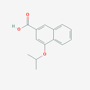 4-Isopropoxy-2-naphthoic acid - 