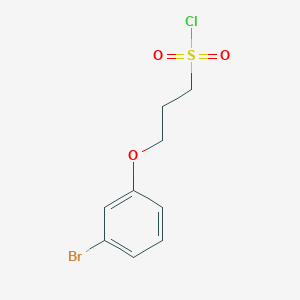 3-(3-Bromophenoxy)propane-1-sulfonyl chloride - 