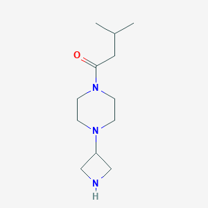 1-(4-(Azetidin-3-yl)piperazin-1-yl)-3-methylbutan-1-one - 