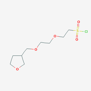 2-(2-((Tetrahydrofuran-3-yl)methoxy)ethoxy)ethane-1-sulfonyl chloride - 