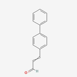 3-(4-phenylphenyl)prop-2-enal - 