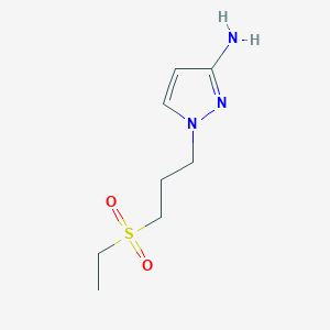 1-(3-(Ethylsulfonyl)propyl)-1h-pyrazol-3-amine - 
