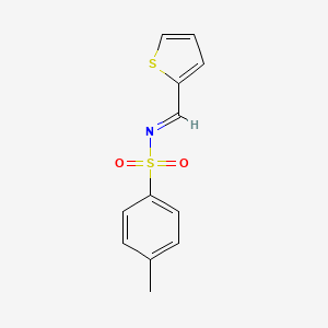 4-methyl-N-[(E)-thiophen-2-ylmethylidene]benzenesulfonamide - 