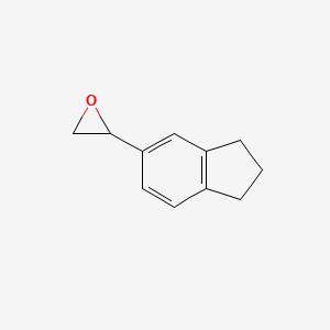 2-(2,3-Dihydro-1H-inden-5-yl)oxirane - 106619-06-1
