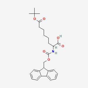 (S)-2-((((9H-Fluoren-9-yl)methoxy)carbonyl)-amino)-8-(tert-butoxy)-8-oxooctanoic acid - 