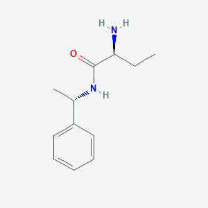 (S)-2-Amino-N-((S)-1-phenylethyl)butanamide - 