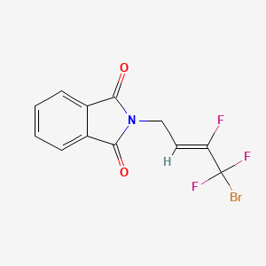 (Z)-2-(4-Bromo-3,4,4-trifluorobut-2-en-1-yl)isoindoline-1,3-dione - 