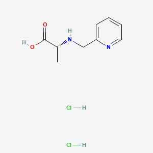 (2R)-2-{[(pyridin-2-yl)methyl]amino}propanoicaciddihydrochloride - 