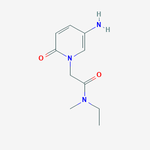 2-(5-Amino-2-oxopyridin-1(2h)-yl)-N-ethyl-N-methylacetamide - 