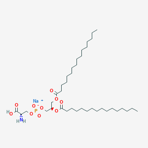 (2S)-2-Amino-3-((((R)-2,3-bis(palmitoyloxy)propoxy)(hydroxy)phosphoryl)oxy)propanoic acid monosodium salt - 