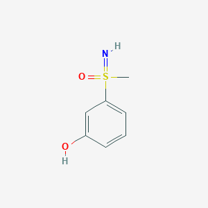 (3-Hydroxyphenyl)(imino)methyl-lambda6-sulfanone - 