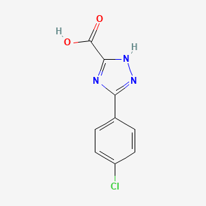 5-(4-Chlorophenyl)-4H-1,2,4-triazole-3-carboxylic acid - 