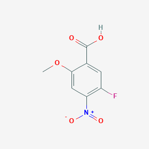 5-Fluoro-2-methoxy-4-nitrobenzoic acid - 