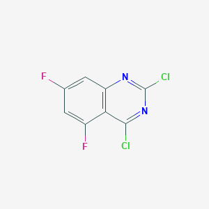 2,4-Dichloro-5,7-difluoroquinazoline - 