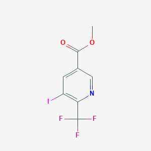 Methyl 5-iodo-6-(trifluoromethyl)nicotinate - 