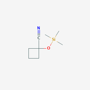 1-[(Trimethylsilyl)oxy]cyclobutanecarbonitrile - 
