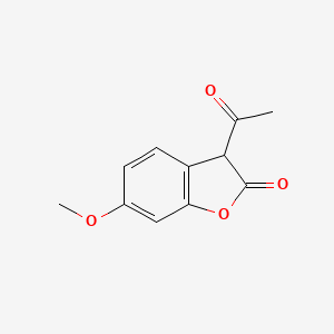 3-Acetyl-6-methoxybenzofuran-2(3H)-one - 