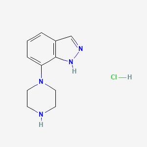 7-(Piperazin-1-yl)-1H-indazole hydrochloride - 