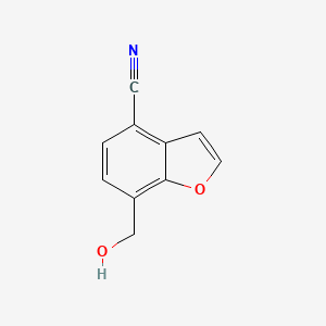 7-(Hydroxymethyl)benzofuran-4-carbonitrile - 