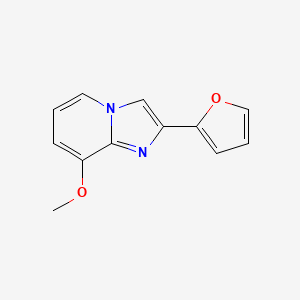 2-(2-Furyl)-8-methoxyimidazo[1,2-a]pyridine - 