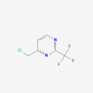 4-(Chloromethyl)-2-(trifluoromethyl)pyrimidine - 