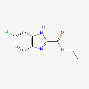 6-chloro-1H-Benzimidazole-2-carboxylic acid ethyl ester - 30192-44-0