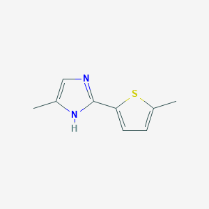 5-Methyl-2-(5-methyl-2-thienyl)imidazole - 