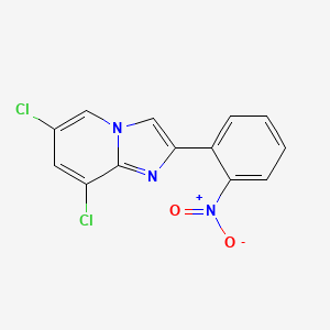 6,8-Dichloro-2-(2-nitrophenyl)imidazo[1,2-a]pyridine - 
