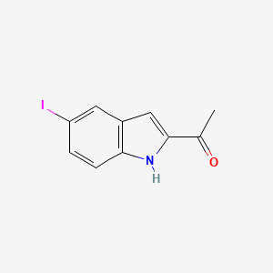 1-(5-iodo-1H-indol-2-yl)ethanone - 