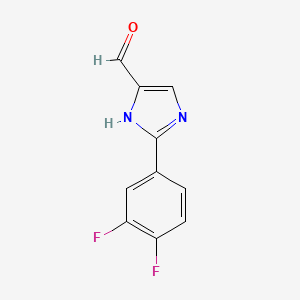 2-(3,4-difluorophenyl)-1H-imidazole-5-carbaldehyde - 