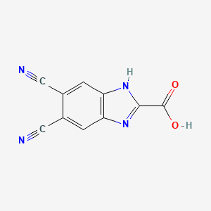 5,6-Dicyanobenzimidazole-2-carboxylic Acid - 