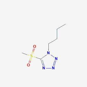 1-Butyl-5-(methylsulfonyl)-1H-tetrazole - 