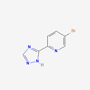 5-Bromo-2-(1H-1,2,4-triazol-3-yl)pyridine - 1021919-51-6