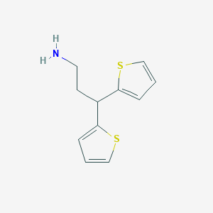 3,3-Di(2-thienyl)-1-propanamine - 