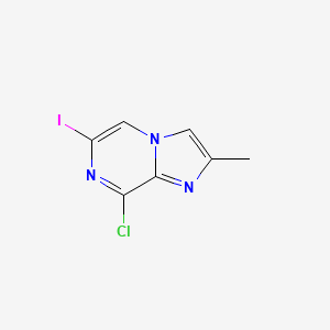 8-Chloro-6-iodo-2-methylimidazo[1,2-a]pyrazine - 