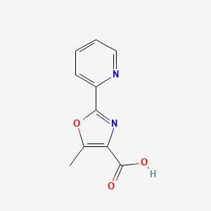 5-Methyl-2-(2-pyridyl)oxazole-4-carboxylic Acid - 