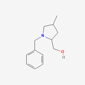 (1-Benzyl-4-methylpyrrolidin-2-yl)methanol - 