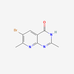 6-Bromo-2,7-dimethylpyrido[2,3-d]pyrimidin-4(3H)-one - 