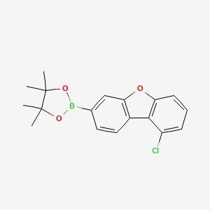 9-Chlorodibenzo[b,d]furane-3-boronic Acid Pinacol Ester - 