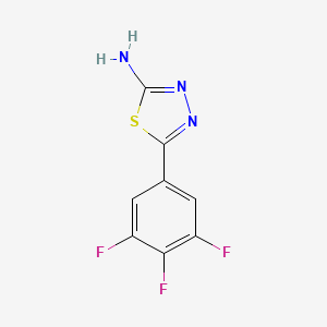 2-Amino-5-(3,4,5-trifluorophenyl)-1,3,4-thiadiazole - 