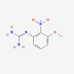 1-(3-Methoxy-2-nitrophenyl)guanidine - 