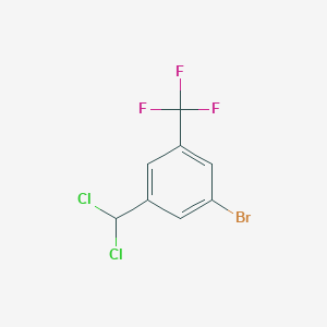 1-Bromo-3-(dichloromethyl)-5-(trifluoromethyl)benzene - 