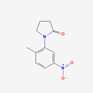 1-(2-Methyl-5-nitrophenyl)-2-pyrrolidinone - 