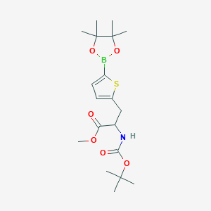 5-[2-(Boc-amino)-3-methoxy-3-oxopropyl]thiophene-2-boronic Acid Pinacol Ester - 
